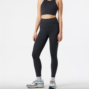 Outdoor Voices charcoal 7/8 warmup leggings